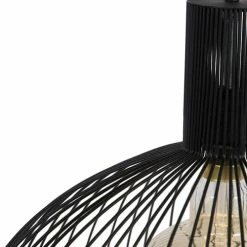 QAZQA Suspensions Suspension En Acier Noir -Éclairage Soldes 2024 suspension en acier noir 26