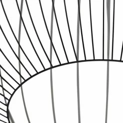 QAZQA Suspensions Suspension En Acier Noir -Éclairage Soldes 2024 suspension en acier noir 8