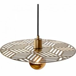 Lampea Suspensions Suspension En Acier Or Mat Ø 40 Cm -Éclairage Soldes 2024 suspension en acier or mat oe 40 cm 4