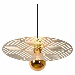 Lampea Suspensions Suspension En Acier Or Mat Ø 40 Cm -Éclairage Soldes 2024 suspension en acier or mat oe 40 cm 5