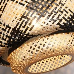 Lussiol Lighting Suspensions Suspension En Bambou Noir D. 40 Cm -Éclairage Soldes 2024 suspension en bambou noir d 40 cm 3