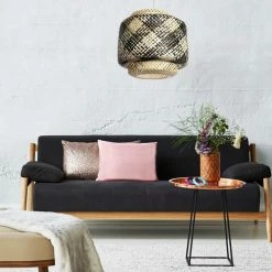 Lussiol Lighting Suspensions Suspension En Bambou Noir D. 40 Cm -Éclairage Soldes 2024 suspension en bambou noir d 40 cm 5