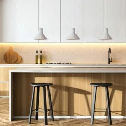 Lussiol Lighting Suspensions Suspension En Béton Gris D. 30 Cm -Éclairage Soldes 2024 suspension en beton gris d 30 cm 2