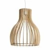 Lussiol Lighting Suspensions Suspension En Bois Naturel D. 28 Cm -Éclairage Soldes 2024 suspension en bois naturel d 28 cm