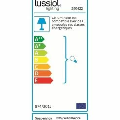Lussiol Lighting Suspensions Suspension En Bois Naturel D. 28 Cm -Éclairage Soldes 2024 suspension en bois naturel d 28 cm 2