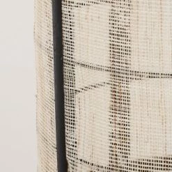 Mica Decorations Suspensions Suspension En Bois Noir Et Lin -Éclairage Soldes 2024 suspension en bois noir et lin 10