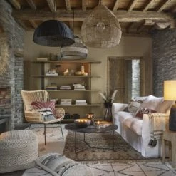 Maisons Du Monde Suspensions Suspension En Chanvre Tressé -Éclairage Soldes 2024 suspension en chanvre tresse 1000 0 23 210681 4