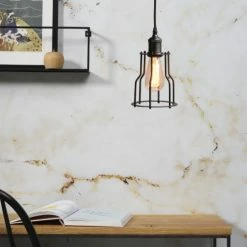 It's About Romi Suspensions Suspension En Fer Forgé Noir H25cm -Éclairage Soldes 2024 suspension en fer forge noir h25cm 2