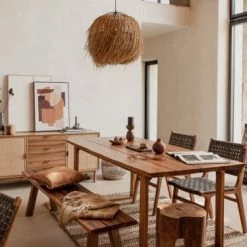 Maisons Du Monde Suspensions Suspension En Fibre Végétale -Éclairage Soldes 2024 suspension en fibre vegetale 1000 12 4 200289 6