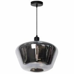 Keria Suspensions Suspension En Glass Noir -Éclairage Soldes 2024 suspension en glass noir 8