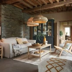 Maisons Du Monde Suspensions Suspension En Jonc De Mer Tressé Main -Éclairage Soldes 2024 suspension en jonc de mer tresse main 1000 9 20 222896 4