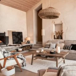 Maisons Du Monde Suspensions Suspension En Jonc De Mer Tressé Main -Éclairage Soldes 2024 suspension en jonc de mer tresse main 1000 9 20 222896 5