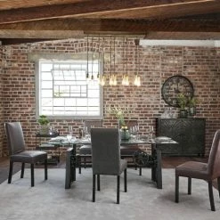 Maisons Du Monde Suspensions Suspension En Manguier Et Métal Coloris Laiton -Éclairage Soldes 2024 suspension en manguier et metal coloris laiton 1000 1 22 190877 5