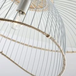 Lussiol Lighting Suspensions Suspension En Métal Blanc D. 60 Cm -Éclairage Soldes 2024 suspension en metal blanc d 60 cm 3