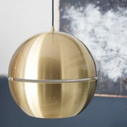 Zuiver Suspensions Suspension En Métal Doré -Éclairage Soldes 2024 suspension en metal dore 11