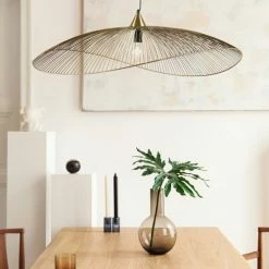 Keria Suspensions Suspension En Métal Dore -Éclairage Soldes 2024 suspension en metal dore 3