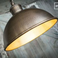 PIB Suspensions Suspension En Métal Doré -Éclairage Soldes 2024 suspension en metal dore 34