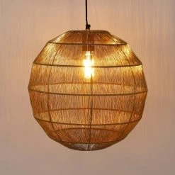 Mica Decorations Suspensions Suspension En Métal Doré -Éclairage Soldes 2024 suspension en metal dore 7