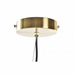 Wadiga Suspensions Suspension En Métal Doré Et 3 Globes En Verre Opale Blanc 85x20x25cm -Éclairage Soldes 2024 suspension en metal dore et 3 globes en verre opale blanc 85x20x25cm 2