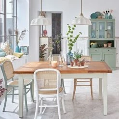 Maisons Du Monde Suspensions Suspension En Métal Doré Et Céramique Blanche -Éclairage Soldes 2024 suspension en metal dore et ceramique blanche 1000 5 0 220580 3