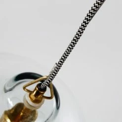 Maisons Du Monde Suspensions Suspension En Métal Doré Et Verre D32 -Éclairage Soldes 2024 suspension en metal dore et verre d32 1000 2 33 182565 6