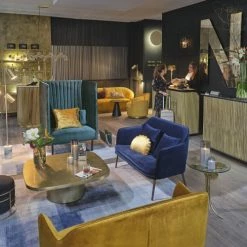 Maisons Du Monde Suspensions Suspension En Métal Doré Globes En Verre Ambré -Éclairage Soldes 2024 suspension en metal dore globes en verre ambre 1000 5 8 200129 4