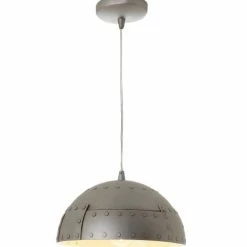 Lussiol Lighting Suspensions Suspension En Métal Gris D. 30 Cm -Éclairage Soldes 2024 suspension en metal gris d 30 cm 4