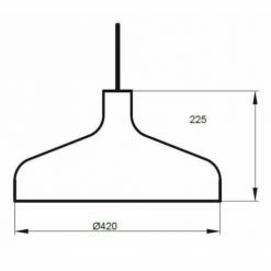Aluminor Suspensions Suspension En Métal Jaune -Éclairage Soldes 2024 suspension en metal jaune 2
