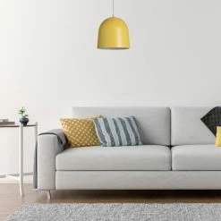 Lussiol Lighting Suspensions Suspension En Métal Jaune D. 30 Cm -Éclairage Soldes 2024 suspension en metal jaune d 30 cm 2