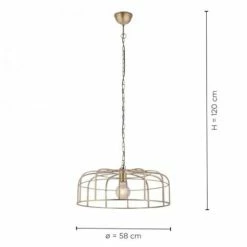 Keria Suspensions Suspension En Métal Laiton -Éclairage Soldes 2024 suspension en metal laiton 9