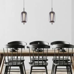 Globo Suspensions Suspension En Métal Noir -Éclairage Soldes 2024 suspension en metal noir 14