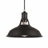 Lussiol Lighting Suspensions Suspension En Métal Noir D. 27 Cm -Éclairage Soldes 2024 suspension en metal noir d 27 cm