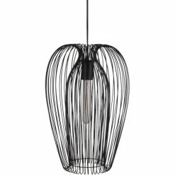 Present Time Suspensions Suspension En Métal Noir H45cm -Éclairage Soldes 2024 suspension en metal noir h45cm 2