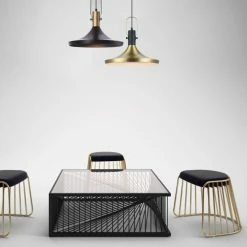 Lussiol Lighting Suspensions Suspension En Métal Or D. 36 Cm -Éclairage Soldes 2024 suspension en metal or d 36 cm 5