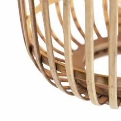 QAZQA Suspensions Suspension En Rotin Beige -Éclairage Soldes 2024 suspension en rotin beige 4