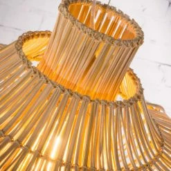 Good & Mojo Suspensions Suspension En Rotin D45cm -Éclairage Soldes 2024 suspension en rotin d45cm 4