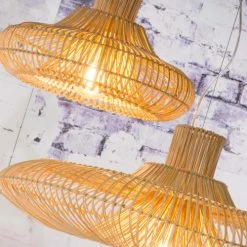 Good & Mojo Suspensions Suspension En Rotin D45cm -Éclairage Soldes 2024 suspension en rotin d45cm 5