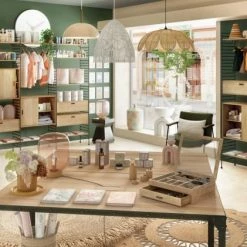 Maisons Du Monde Suspensions Suspension En Rotin Et Bambou Tressés -Éclairage Soldes 2024 suspension en rotin et bambou tresses 1000 8 12 221535 2