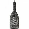 Lussiol Lighting Suspensions Suspension En Rotin Noir D. 19 Cm -Éclairage Soldes 2024 suspension en rotin noir d 19 cm