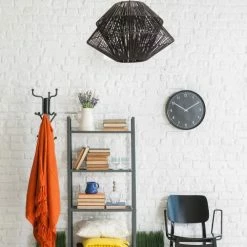 Lussiol Lighting Suspensions Suspension En Rotin Noir D. 45 Cm -Éclairage Soldes 2024 suspension en rotin noir d 45 cm 4