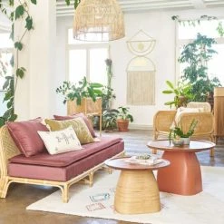 Maisons Du Monde Suspensions Suspension En Rotin Tressé à La Main -Éclairage Soldes 2024 suspension en rotin tresse a la main 1000 3 24 218759 3