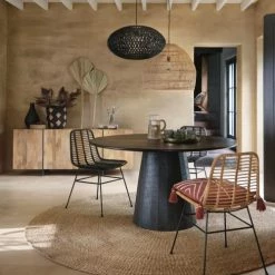 Maisons Du Monde Suspensions Suspension En Rotin Tressé D60 -Éclairage Soldes 2024 suspension en rotin tresse d60 1000 3 6 165277 22