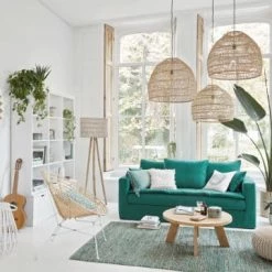 Maisons Du Monde Suspensions Suspension En Rotin Tressé D60 -Éclairage Soldes 2024 suspension en rotin tresse d60 1000 3 6 165277 23