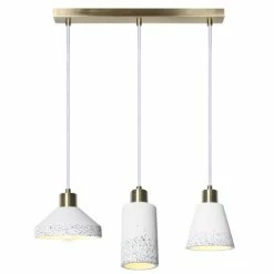 Keria Suspensions Suspension En Stone Laiton -Éclairage Soldes 2024 suspension en stone laiton 2