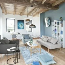 Maisons Du Monde Suspensions Suspension En Verre Argenté -Éclairage Soldes 2024 suspension en verre argente 1000 16 11 177377 7