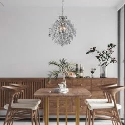 Markslöjd Suspensions Suspension En Verre Argenté -Éclairage Soldes 2024 suspension en verre argente 13