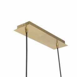 QAZQA Suspensions Suspension En Verre Doré/laiton -Éclairage Soldes 2024 suspension en verre dore laiton 12