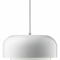 Dyberg Larsen Suspensions Suspension En Verre Et Métal Rouge Clair, H 15 Cm D 23 Cm -Éclairage Soldes 2024 suspension en verre et metal blanc h 15 cm d 23 cm