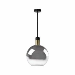 Lampea Suspensions Suspension En Verre Fumé 158 Cm -Éclairage Soldes 2024 suspension en verre fume 158 cm 1