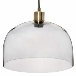 Maisons Du Monde Suspensions Suspension En Verre Teinté Noir